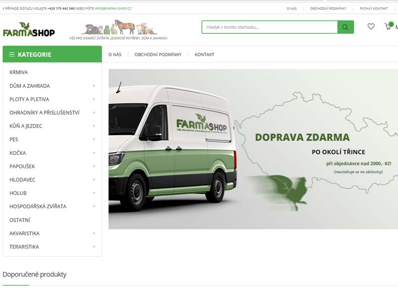 Reference Farma shop