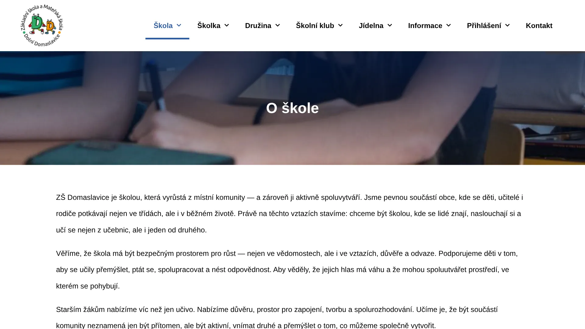 O škole